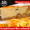 Cheesecake Lemon cu Brânză Dulce, Stafide și Lămâie - Deliciu Citric
