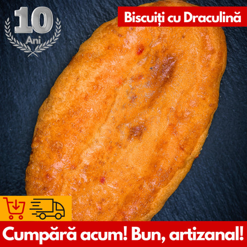 Biscuiți Draculina: Brânză, Ardei Iute | Mons Mellis
