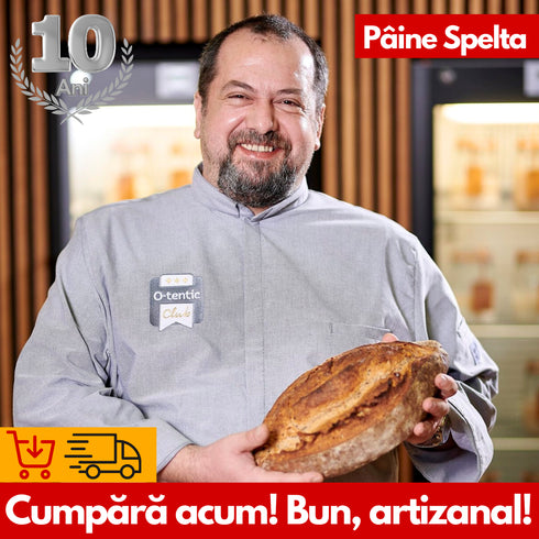 Pâine Spelta cu Maia 600g | Pâine artizanală premium | Mons Mellis