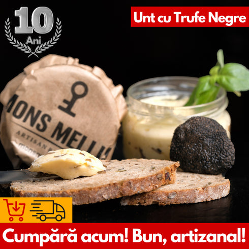 Unt cu Trufe 180g - Delicatesă Artizanală de la Mons Mellis