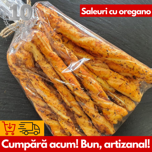 Saleuri cu Suc de Roșii și Oregano 200g - Gust Autentic de la Mons Mellis