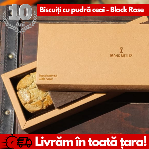 Biscuiți Ceai Black Rose (pudră)- 240g (Cutie de 6 Biscuiți)