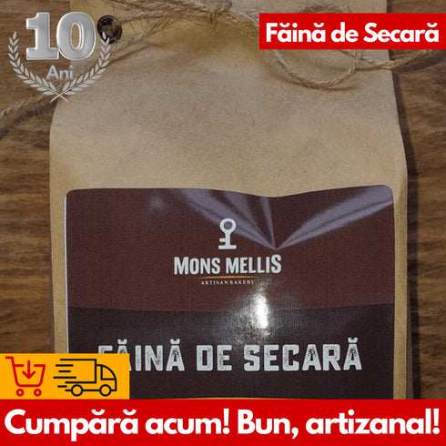 Făină de Secară 1 kg - Ingredientul Esențial pentru Pâinea Artizanală de la Mons Mellis