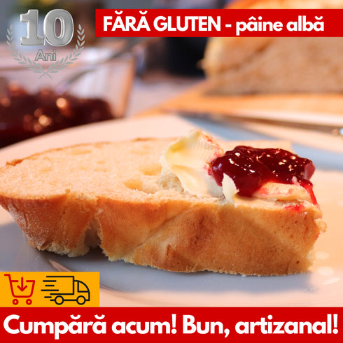 Fără Gluten - Pâine Albă 400g