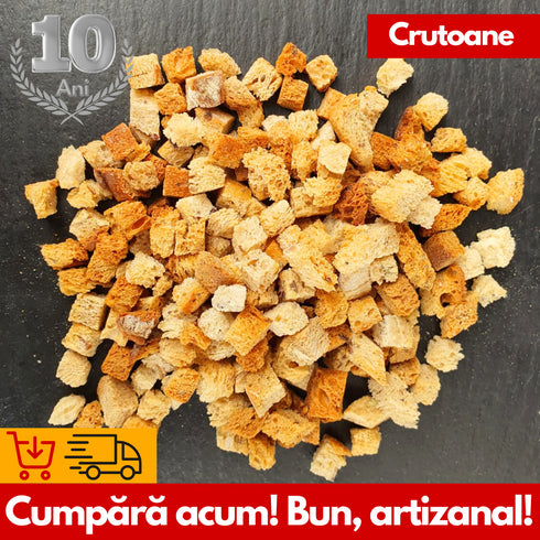 Crutoane din Pâine cu Maia 150g - Crocănțime Mons Mellis