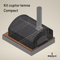 Cuptor pe lemne Compact – Kit complet | Mons Mellis